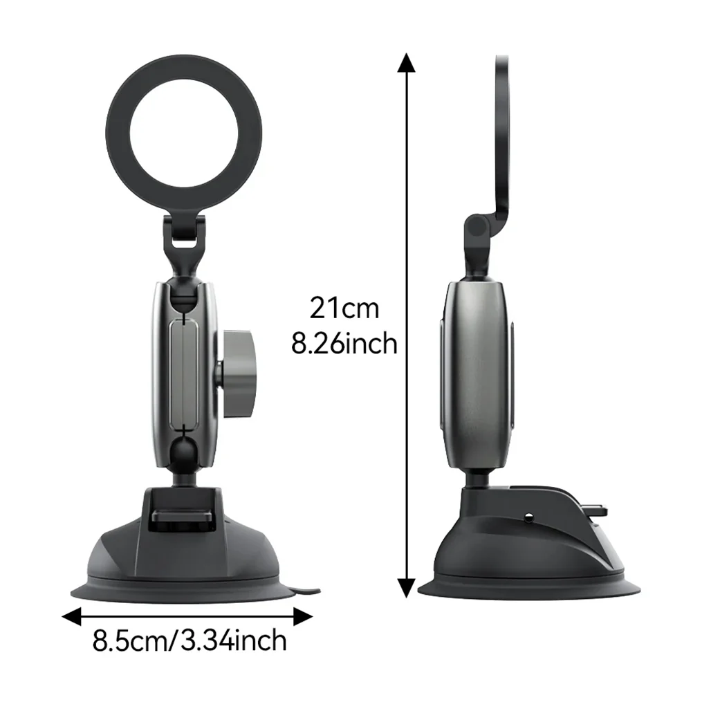 TELESIN Magnetic Suction Car Phone Mount – Stable Car Filming & Navigation - Image 2