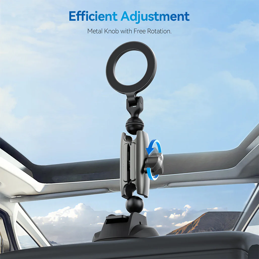 TELESIN Magnetic Suction Car Phone Mount – Stable Car Filming & Navigation - Image 3