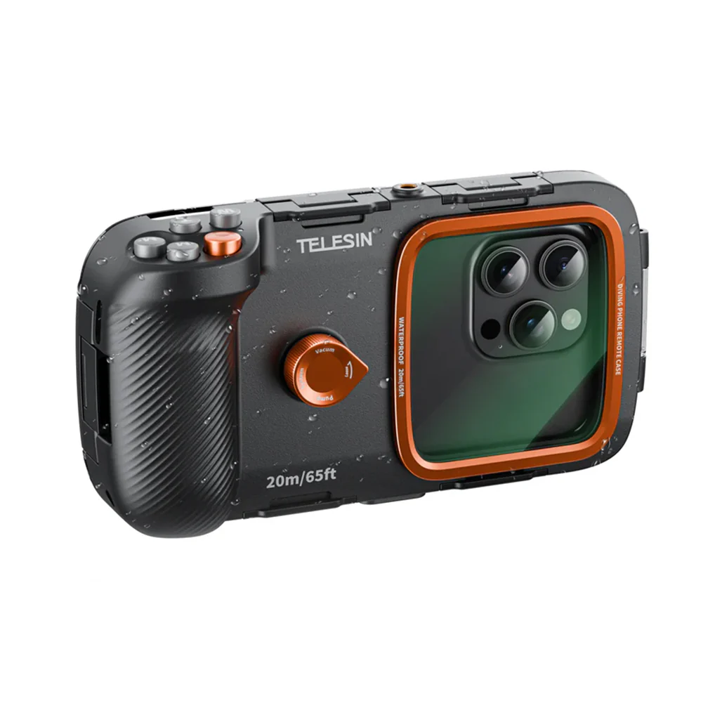 TELESIN Waterproof Underwater Diving Phone Case