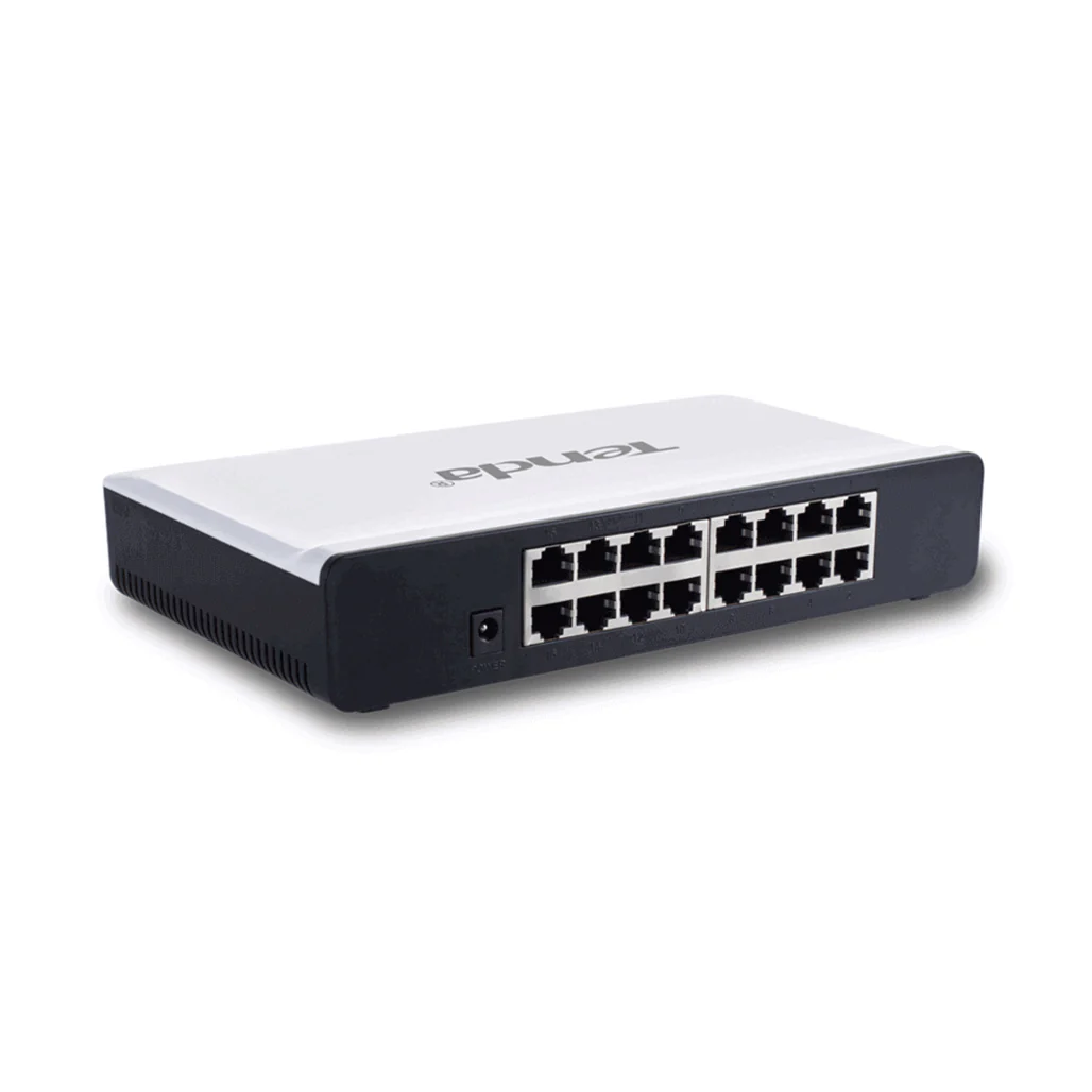 Tenda S16 16-Port Fast Ethernet Switch – Unmanaged 10/100 Mbps for Home & Office Networks - Image 2