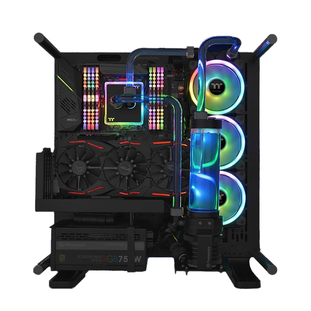 Thermaltake Pacific W6 CPU Water Block for AMD Ryzen Threadripper TR4 – RGB Cooling Performance with Built-In Temperature Sensor - Image 3