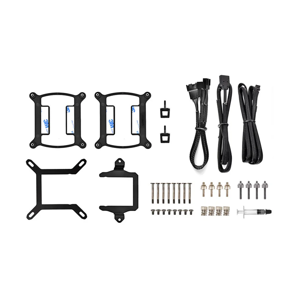 Thermaltake TH240 ARGB Sync Snow Edition AIO Liquid Cooler – Dual 120mm Radiator with RGB Lighting - Image 6