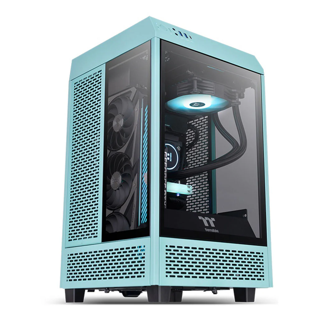 Thermaltake The Tower 100 Turquoise - Mini ITX Case