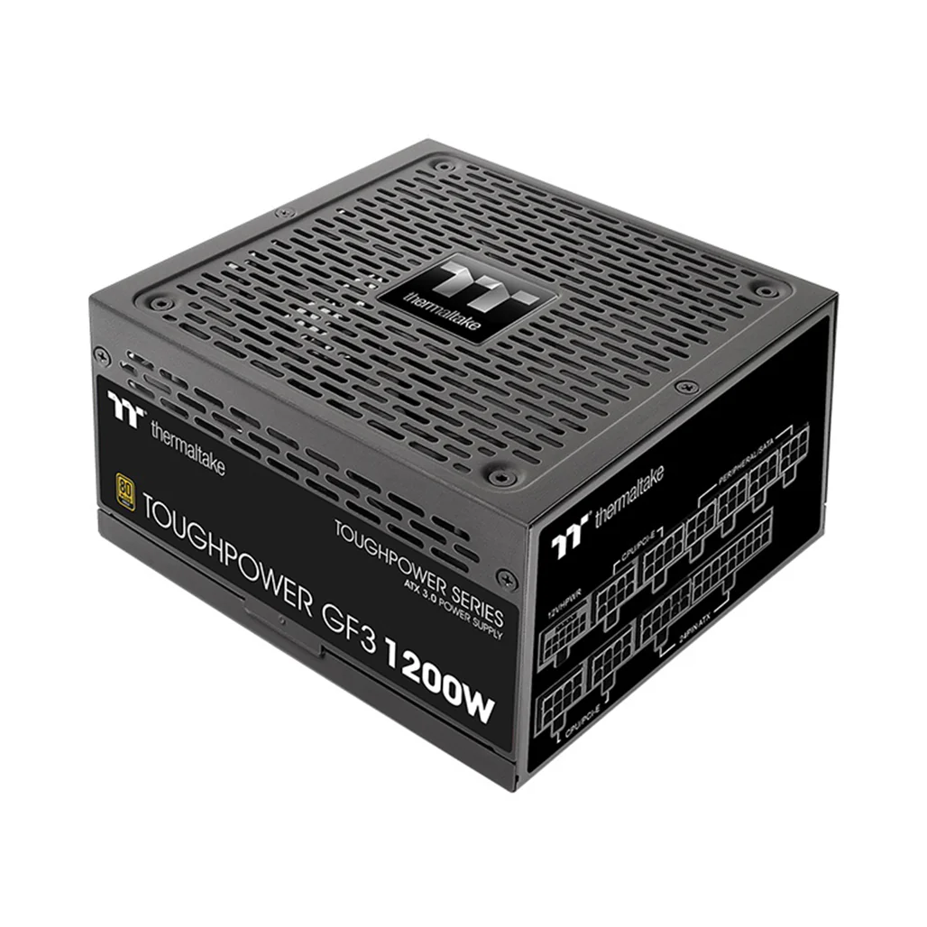 Thermaltake Toughpower GF3 1200W Gold - TT Premium Edition, Fully Modular Power Supply with PCIe Gen 5.0 and 80 PLUS Gold Certification - Image 2