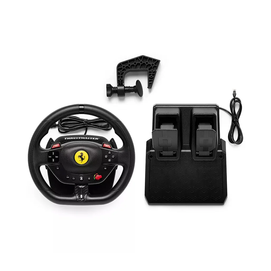 Thrustmaster T98 Ferrari 296 GTB Racing Wheel for PS5, PS4 & PC - Image 2