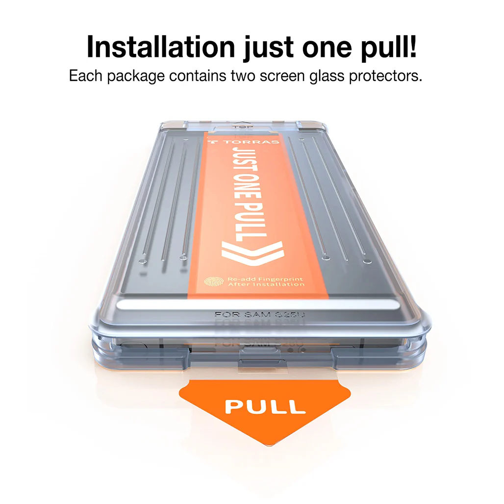 Torras Install Master Tempered Glass for Samsung S25 Ultra – Ultimate Protection & Clarity - Image 8