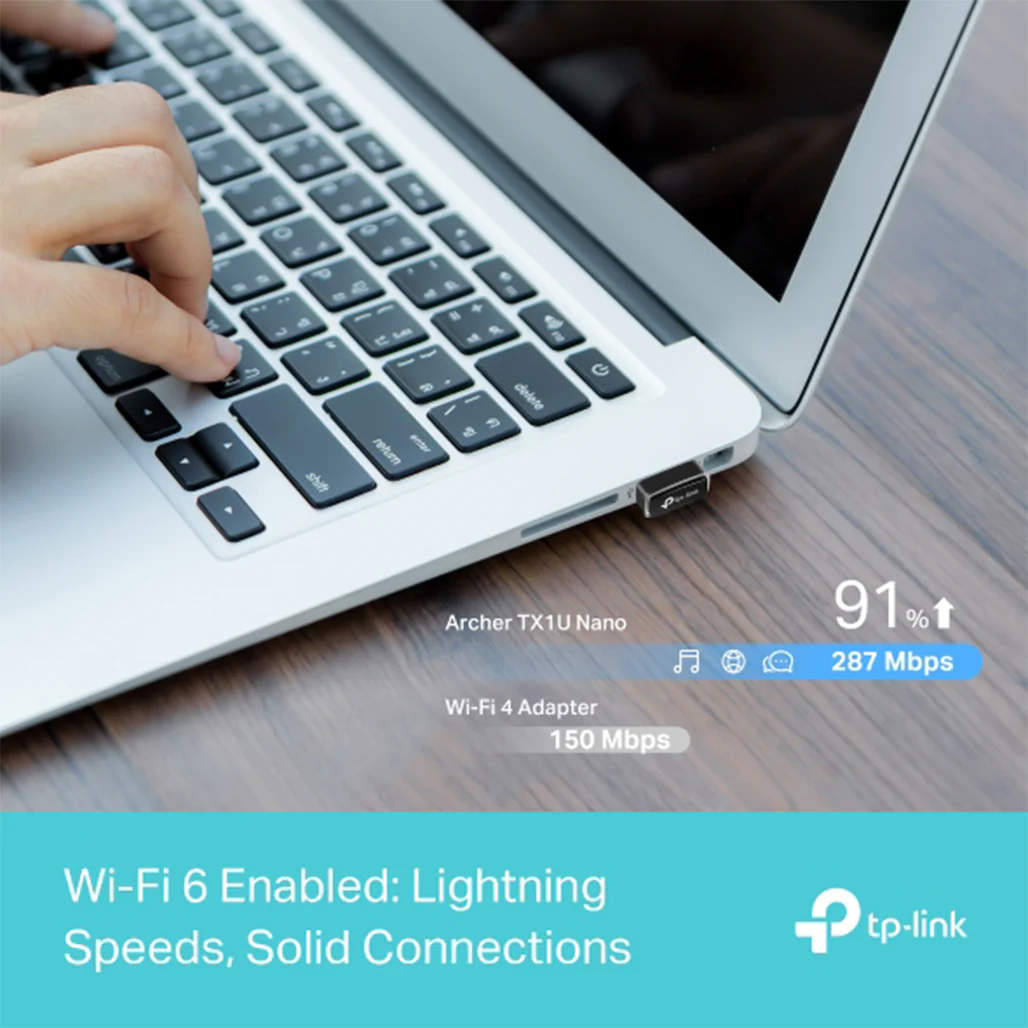 TP-Link AX300 Nano Wi-Fi 6 Wireless USB Adapter - Image 7