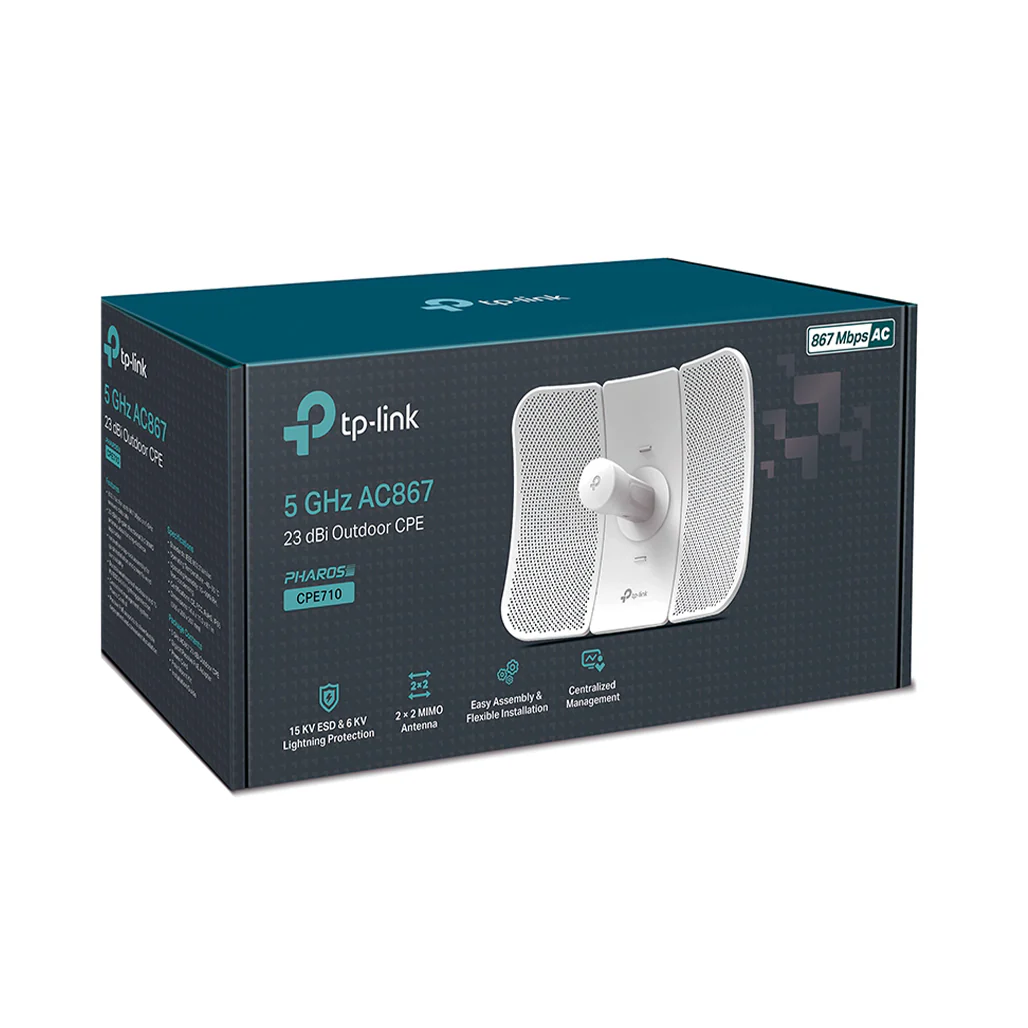 TP-Link CPE710 - 5GHz AC 867Mbps 23dBi Outdoor CPE - Image 5