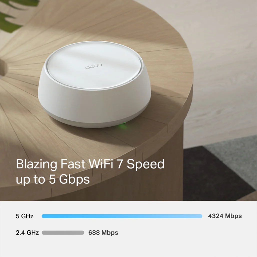 TP-Link Deco BE25 (2-Pack) - WiFi 7 Mesh System – BE5000 - Image 4