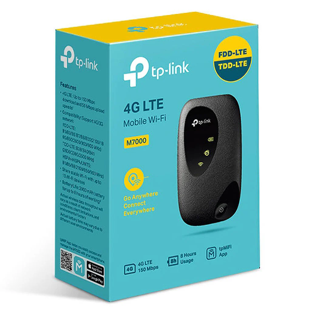 TP-Link M7000 - 4G LTE Mobile Wi-Fi Router - Image 2