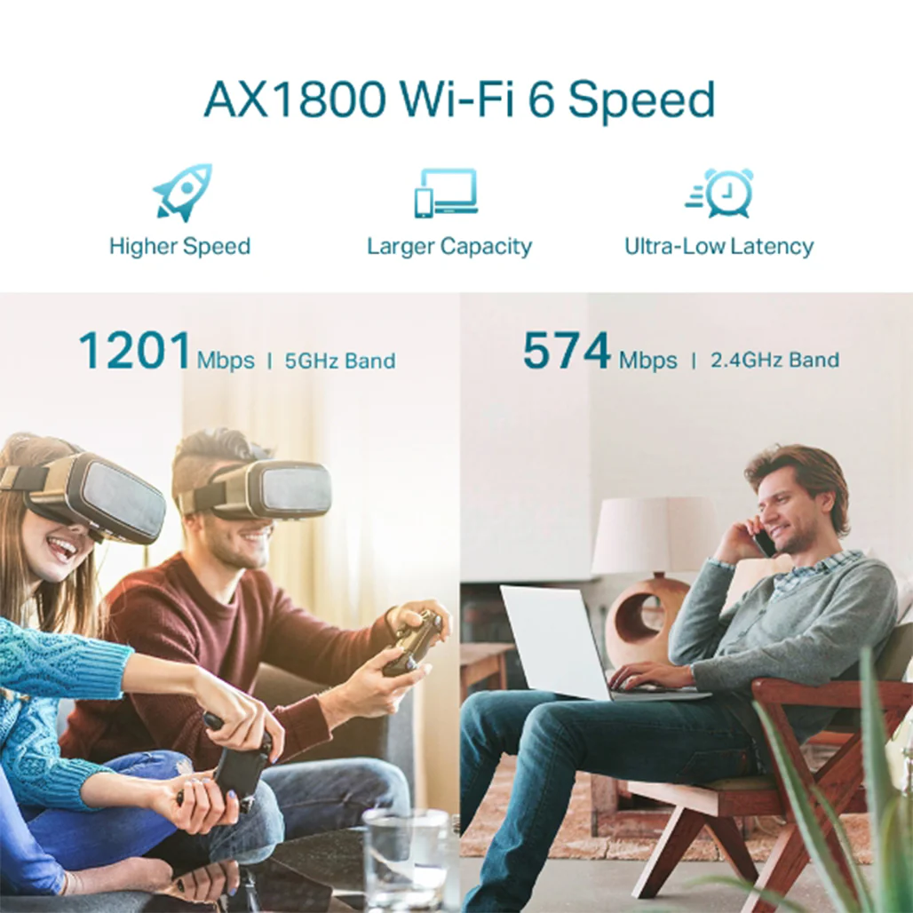 TP-Link RE605X - AX1800 Wi-Fi Range Extender - Image 6