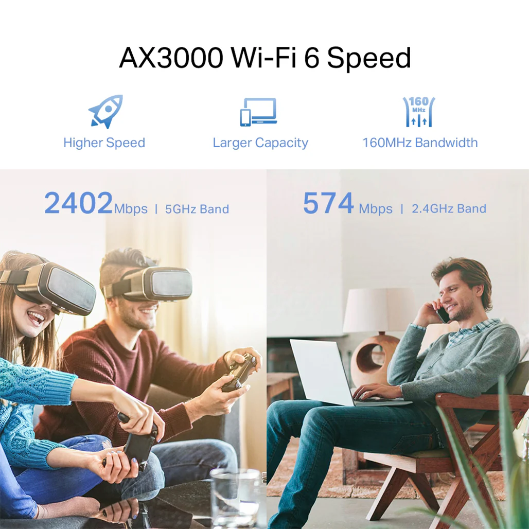 TP-Link RE700X - AX3000 Mesh WiFi 6 Extender - Image 5