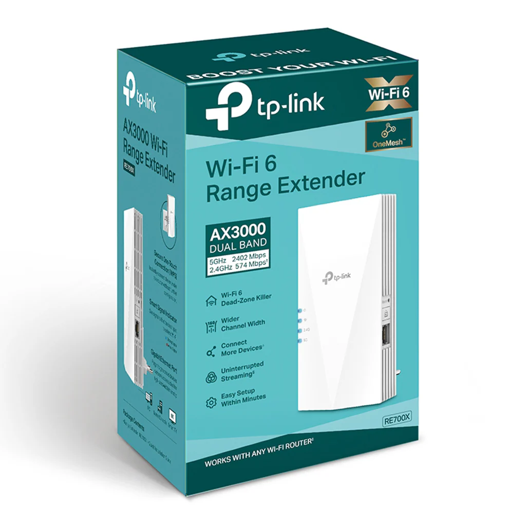 TP-Link RE700X - AX3000 Mesh WiFi 6 Extender - Image 6