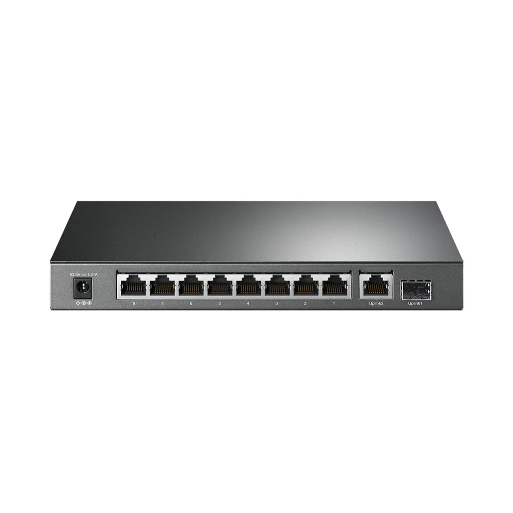 TP-Link TL-SG1210P - 10-Port Gigabit Desktop Switch with 8 PoE+ Ports - Image 2