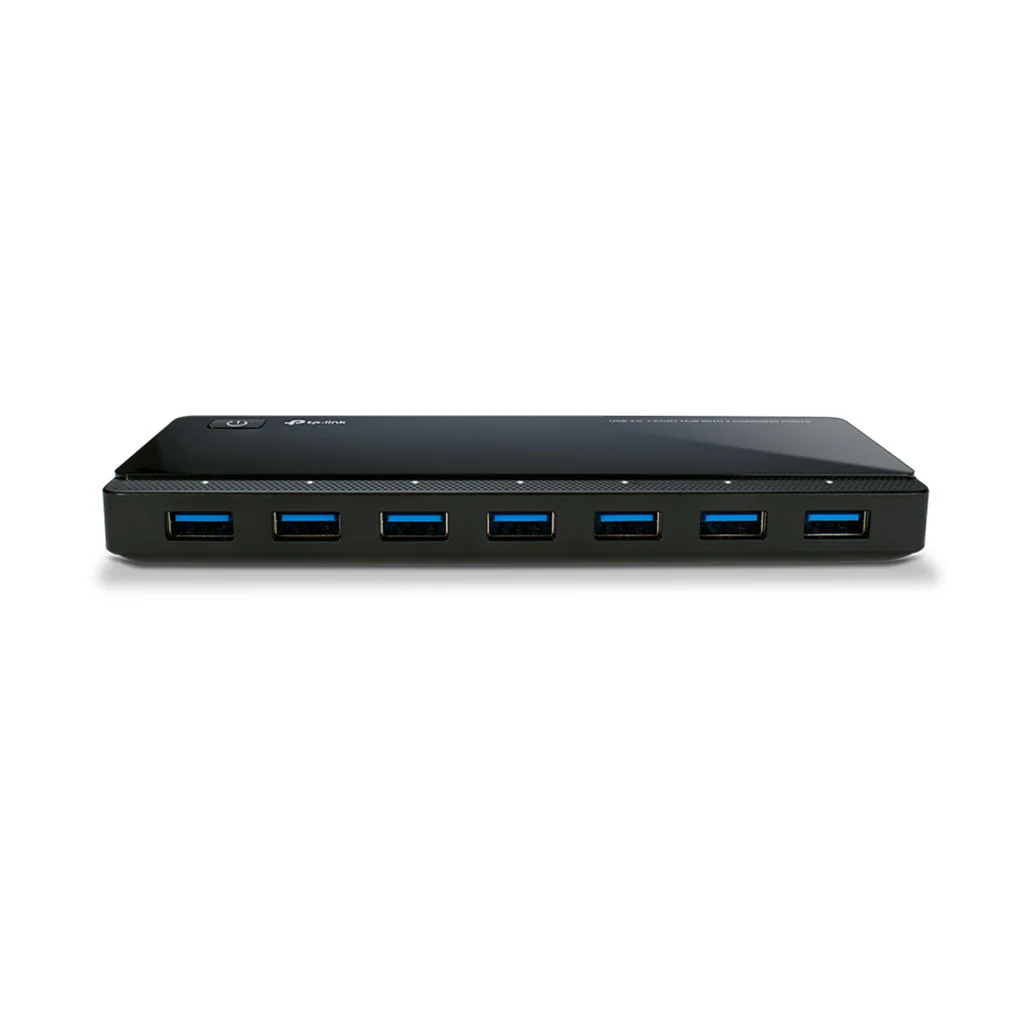 TP-Link UH720 USB 3.0 7-Port Hub with 2 High-Speed Charging Ports – Expand Connectivity and Power Efficiency