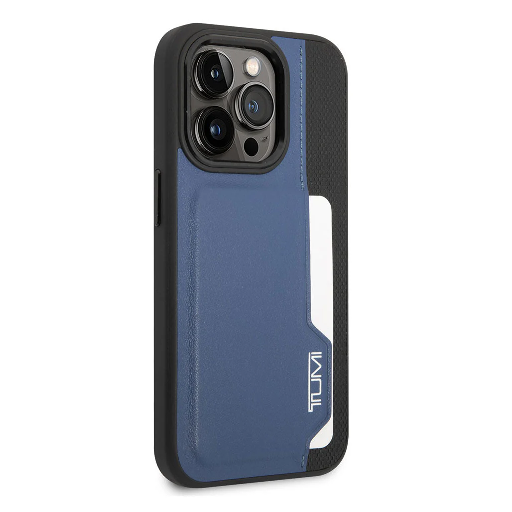 Tumi HC Leather Case With Vertical Card Slot for iPhone 14 Pro Max - Image 4