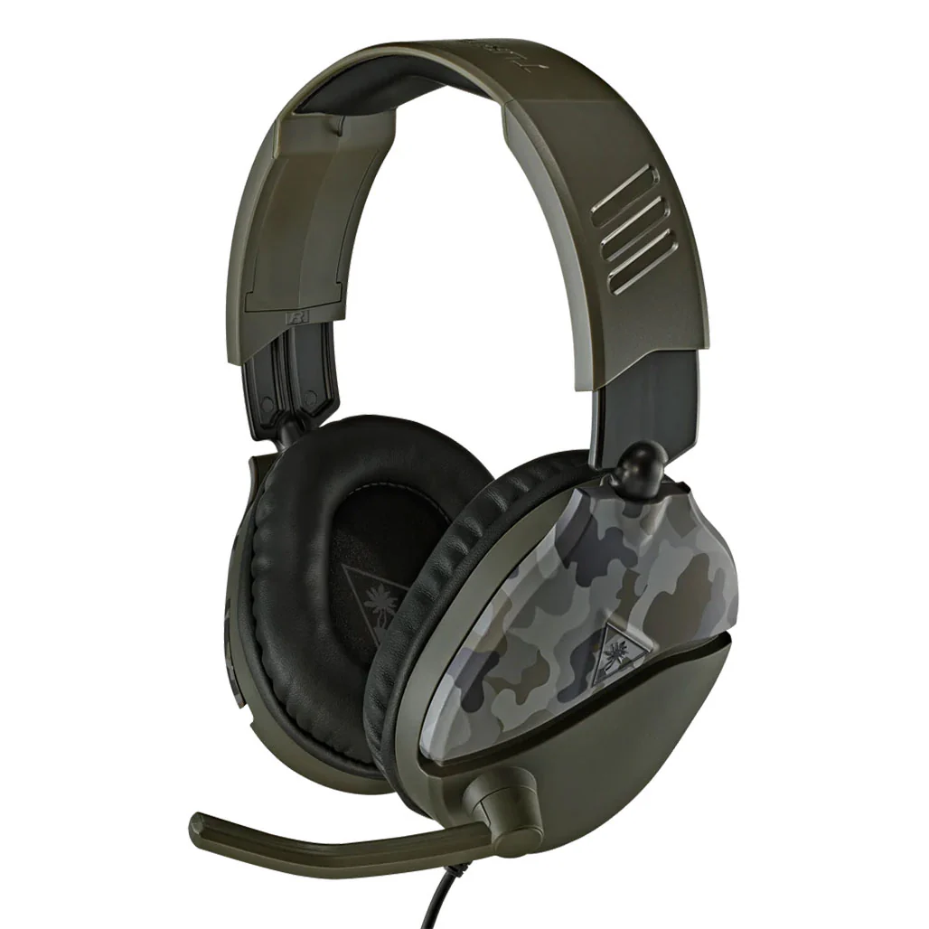 Turtle Beach Recon 70 Green Camo Multiplatform Gaming Headset