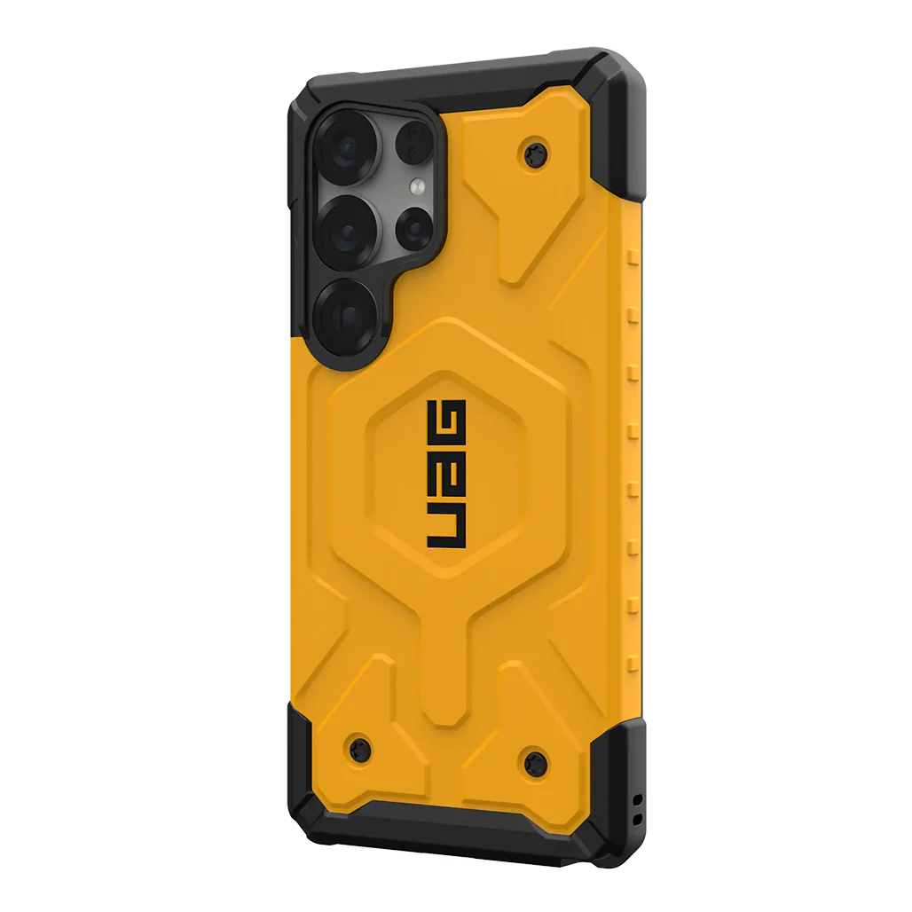 UAG Pathfinder Galaxy S25 Ultra Case - Rugged Drop Protection, MagSafe Compatible, Heritage Yellow - Image 2