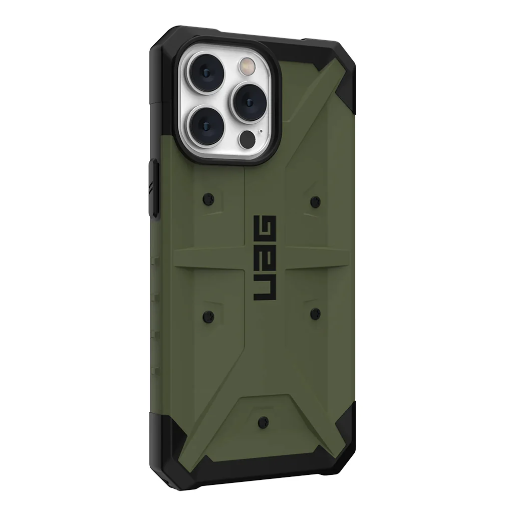 UAG Pathfinder Series Case for iPhone 14 Pro Max - Olive Green - Image 2