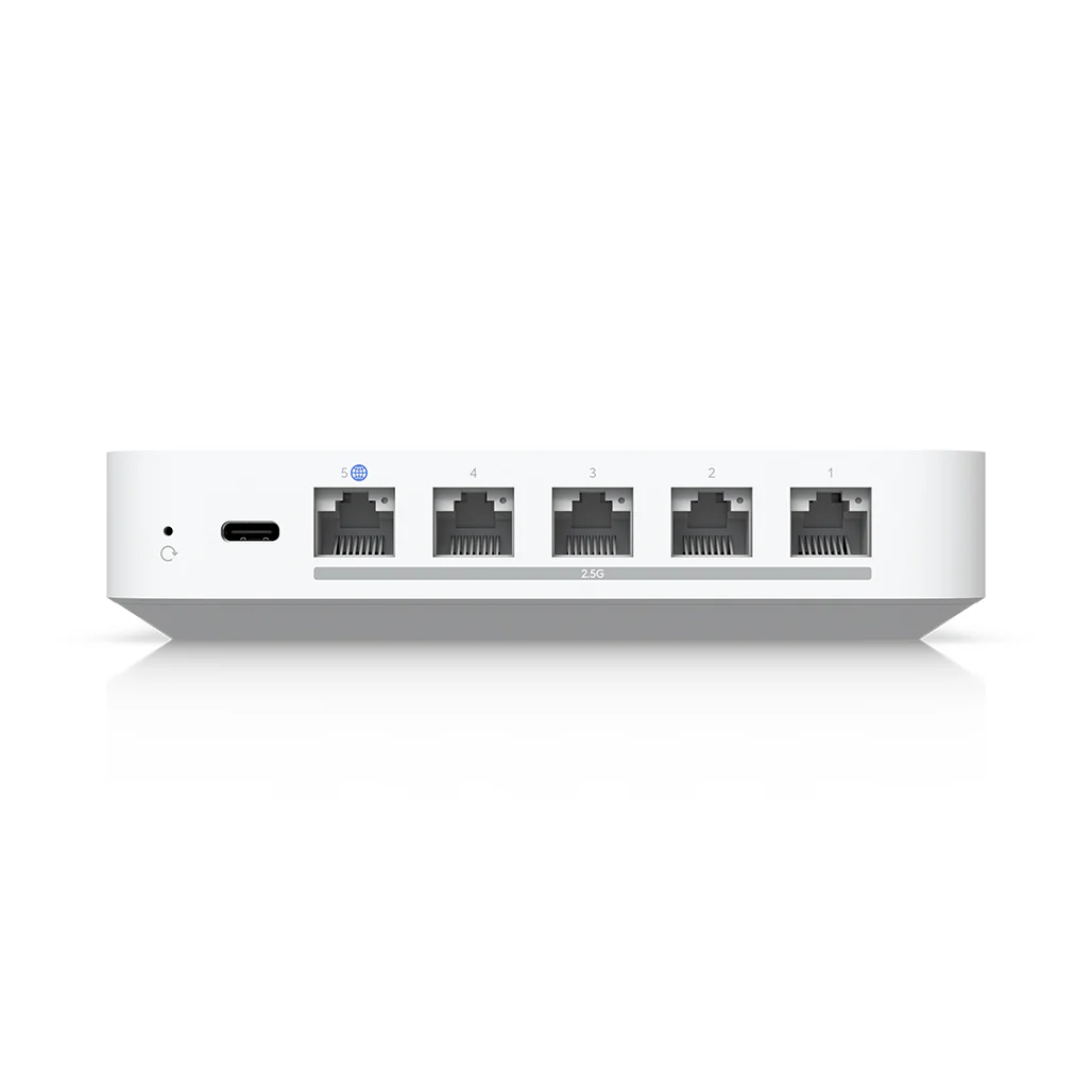 Ubiquiti UniFi Cloud Gateway Max - Compact 2.5 G Cloud Gateway with NVMe, Multi-WAN & Enterprise Security - Image 4