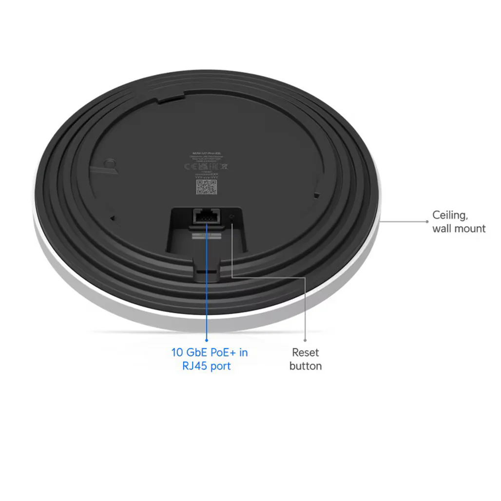 Ubiquiti UniFi U7 Pro XG WiFi 7 Access Point – Ceiling Mount, 10G Ethernet, 6-Stream Performance - Image 11