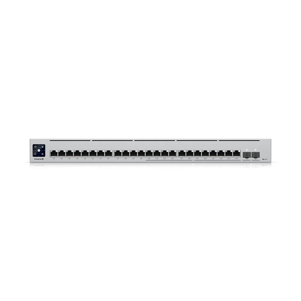 Ubiquiti UniFi USW-Enterprise-24 PoE Gen1 – 24-Port Layer 3 PoE+ Switch, 400 W Budget - Image 2