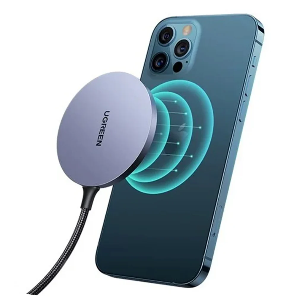 Ugreen 15W Magnetic Wireless Qi Charger - CD245 - Image 2