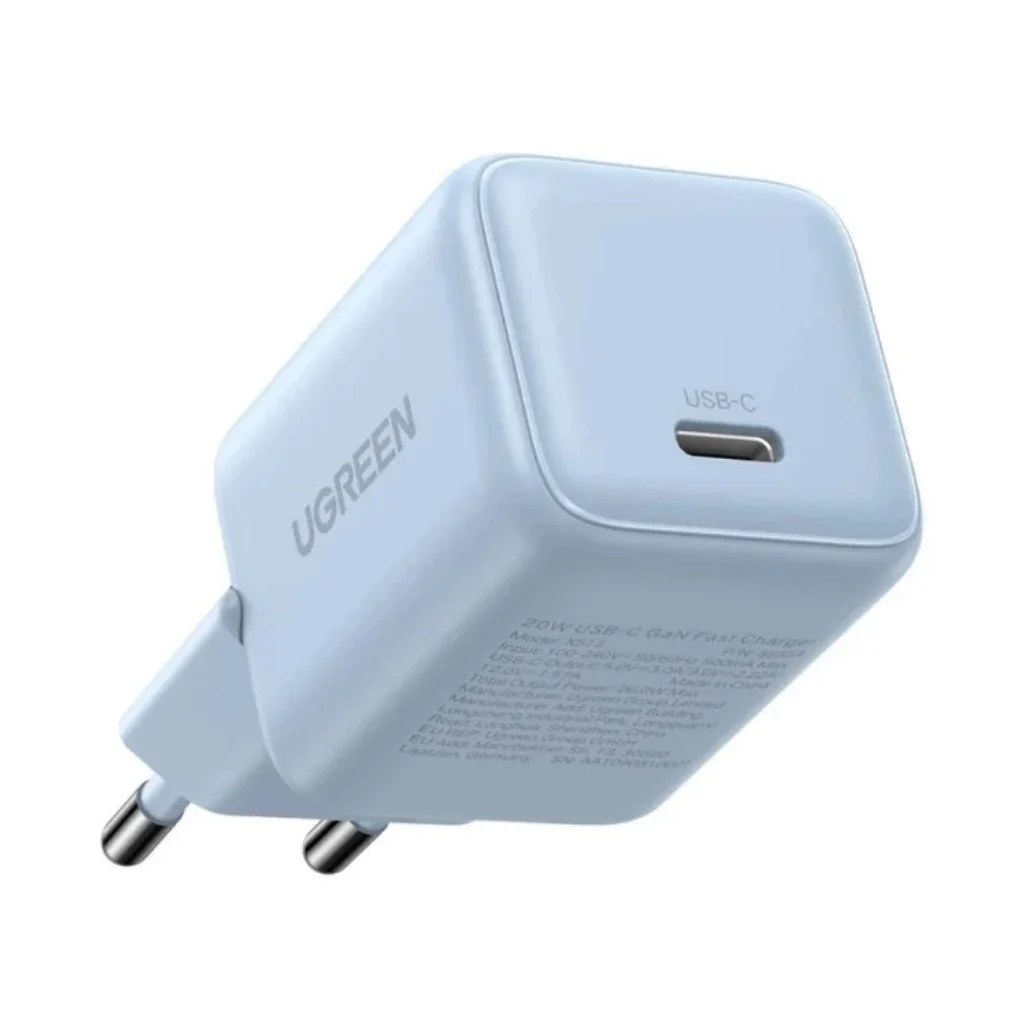 Ugreen 20W GaN Tech Chip - Smart & Fast Charger for Phones, Tablets, iPads - Image 4