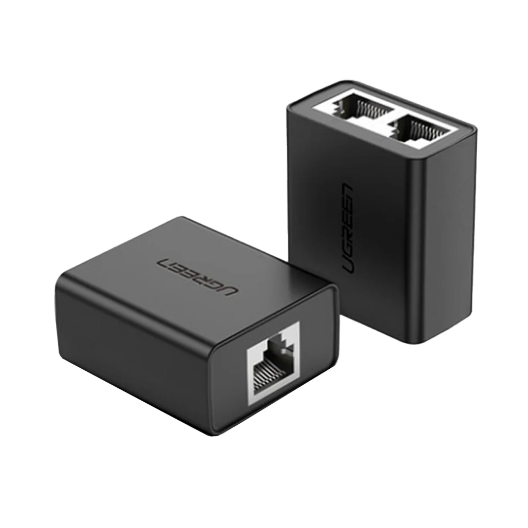 UGreen 50923 RJ45 Ethernet Splitter Adapter - 2 Pack | 100M Network Support, Dual Device Connectivity