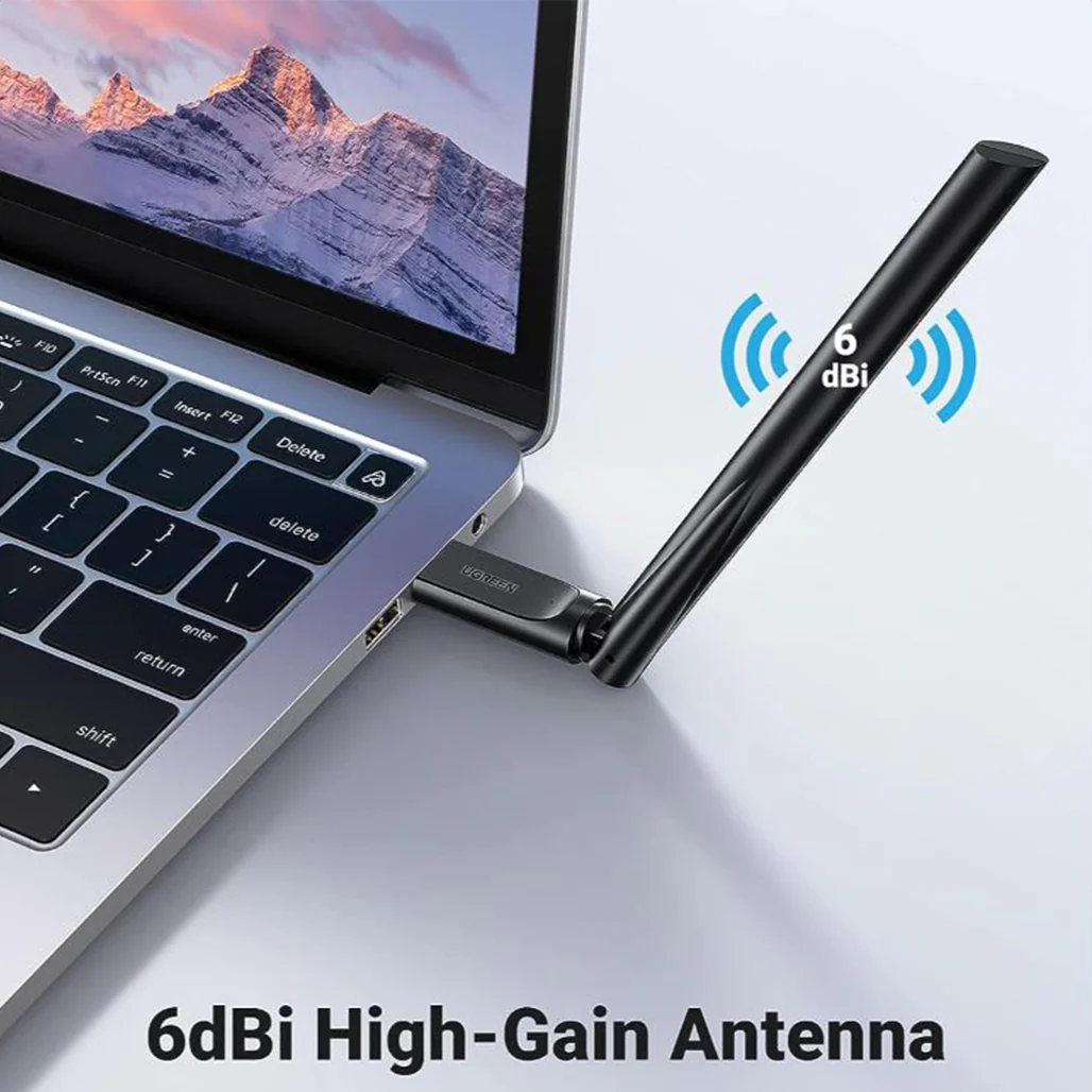 UGreen AC650 - Dual Band USB WiFi Adapter - Image 2