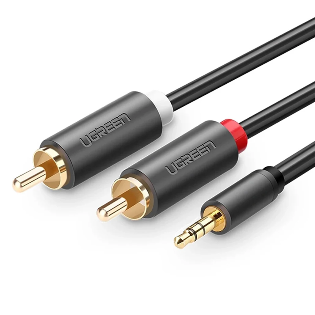 UGREEN AV102 to 2RCA Audio Cable 1m - Image 2