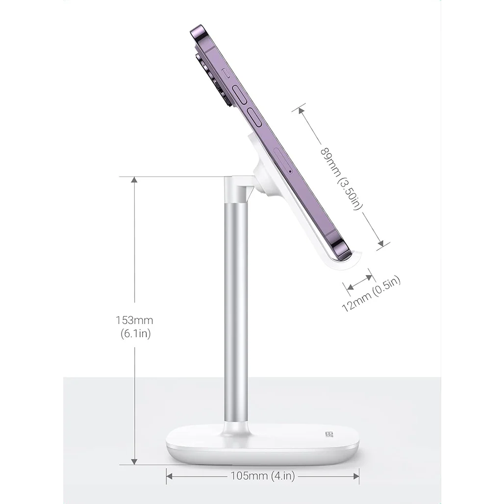 UGREEN Desktop Phone & Tablet Stand – Adjustable Tower Stand for 4"-7.9" Phones - Image 6