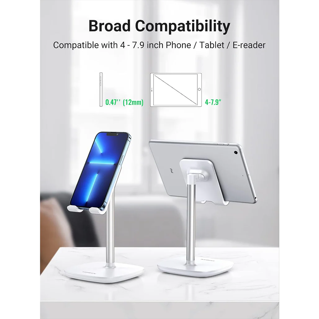 UGREEN Desktop Phone & Tablet Stand – Adjustable Tower Stand for 4"-7.9" Phones - Image 7