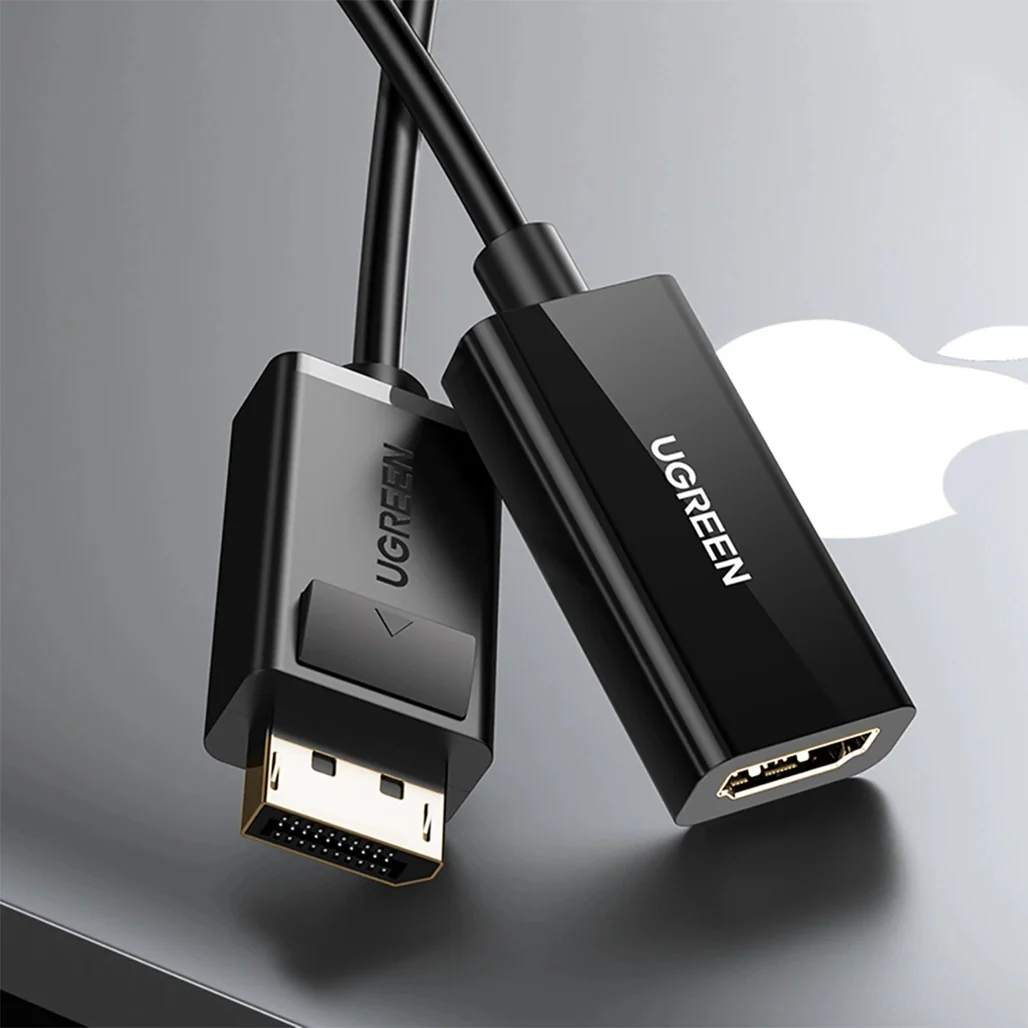 UGREEN DisplayPort to HDMI Adapter Cable (Male to Female) – 4K@30Hz, Unidirectional, 25cm, Black - Image 4