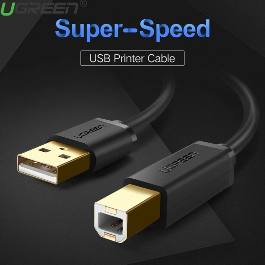 UGREEN High-Speed USB Printer Cable – USB-A to USB-B 2.0, 1.5M/5M – Reliable Data Transfer - Image 2