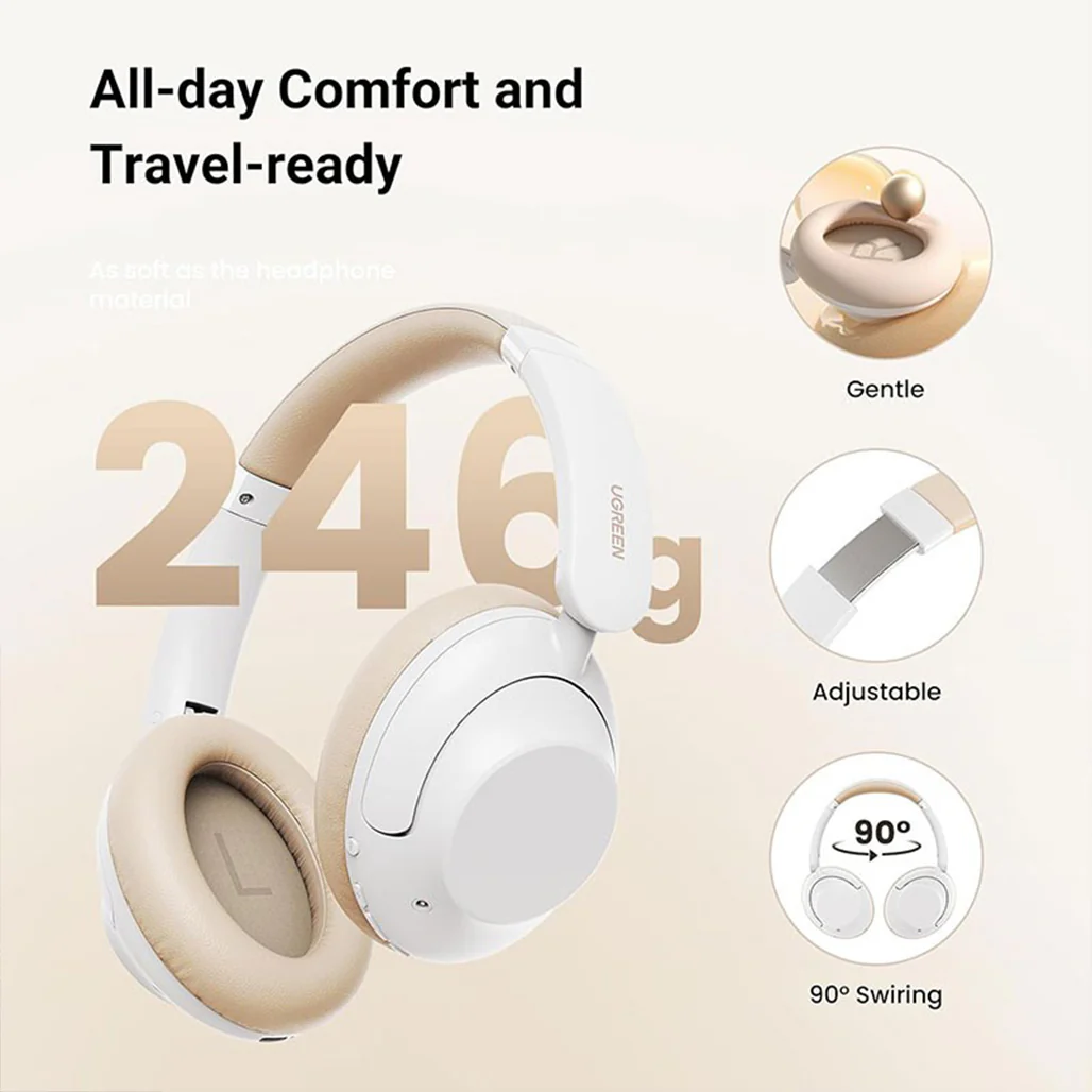 UGREEN HiTune Max 5 PRO Bluetooth 5.4 Headphones with ANC - Image 10