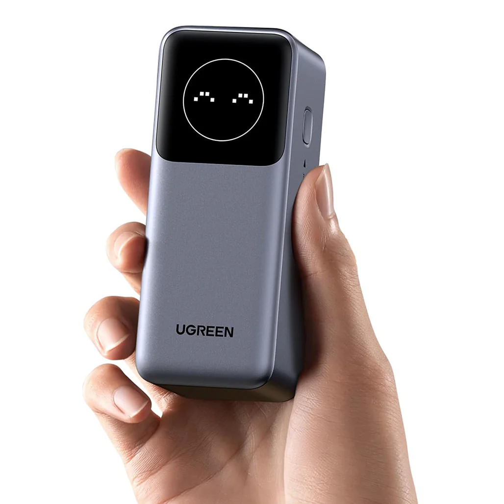 UGREEN Nexode 100W 12000mAh Fast Charging Power Bank with Smart Display – USB-C & USB-A Portable Charger for Laptops, iPhones, Tablets, and More - Image 7