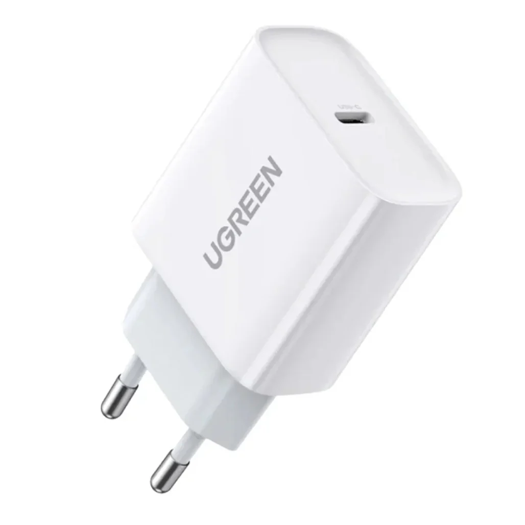 Ugreen USB-C 20W Power Delivery Wall Charger – EU Plug - Image 2
