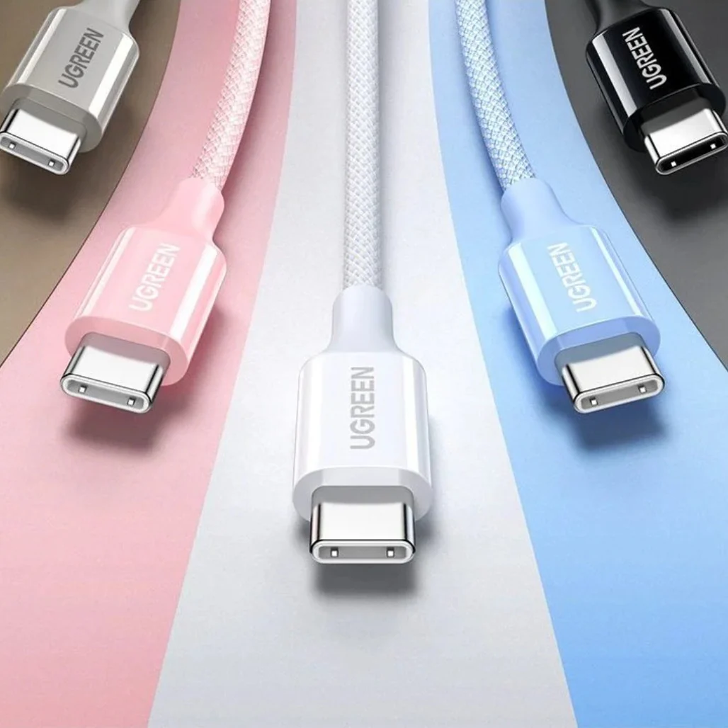 Ugreen USB-C to USB-C 60W Braided Fast Charging Cable - Image 6