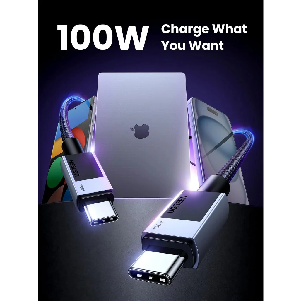 Ugreen USB C to USB C Cable 100W PD Fast Charging - Image 7
