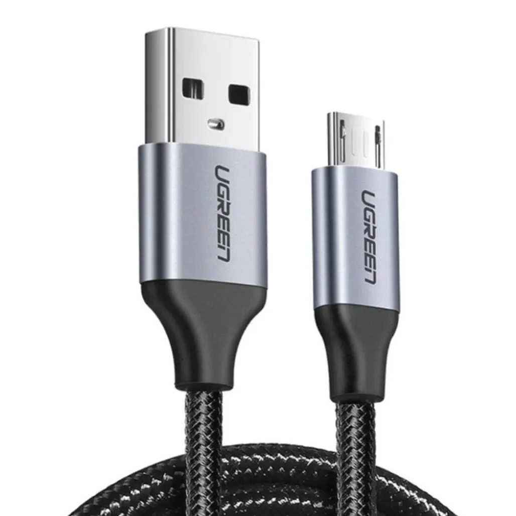 Ugreen USB to Micro USB Fast Charge & Sync 1.5M Cable Aluminum Case