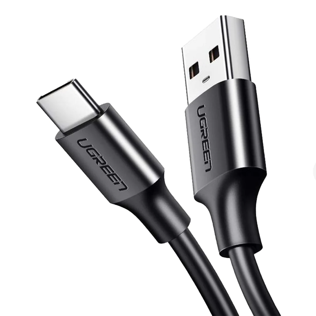 Ugreen USB to USB-C Fast Charge & Sync Cable - Black