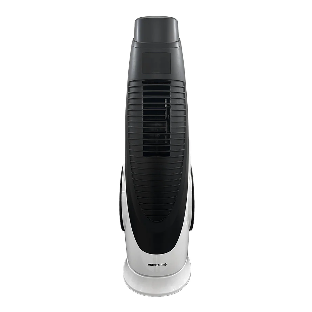 UNICooler 2 Turbo Tower Fan 90W – High-Speed Oscillating Tower Fan with Remote Control & Room Temperature Display