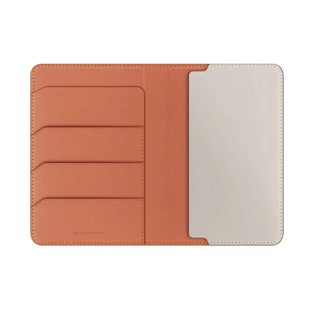 Uniq Belmont Vegan Leather Passport Holder – RFID Protection, Slim Travel Wallet - Image 7
