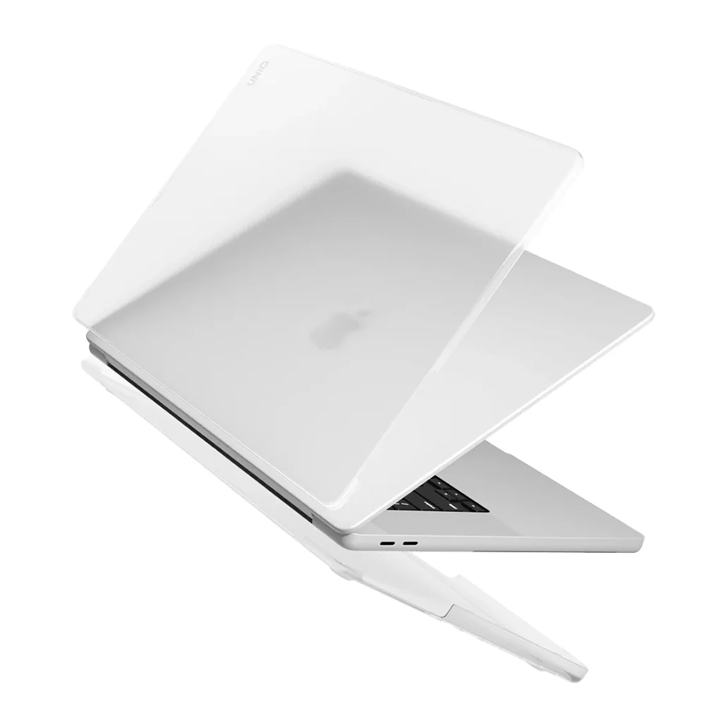 Uniq Claro MacBook Pro 13" Case (2020-2022) – Ultra-Slim, 360° Protection with Translucent Matte Finish - Image 2