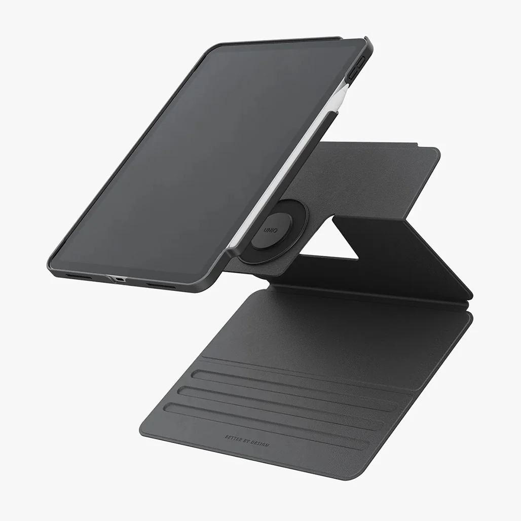 Uniq Rovus SnapMount Magnetic iPad Air M2, M3 - Case with Stand & Apple Pencil Holder - Image 11