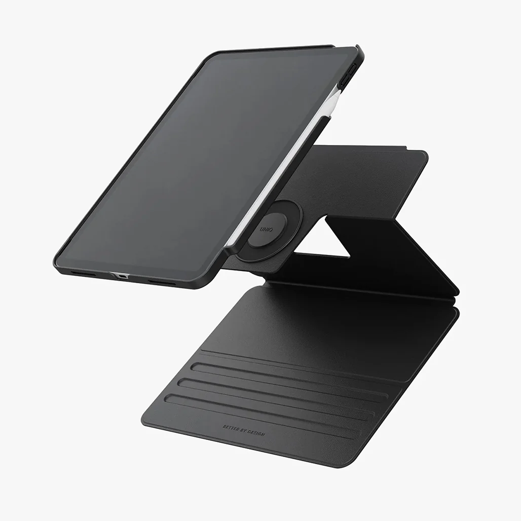 Uniq Rovus SnapMount Magnetic iPad Air M2, M3 - Case with Stand & Apple Pencil Holder - Image 6