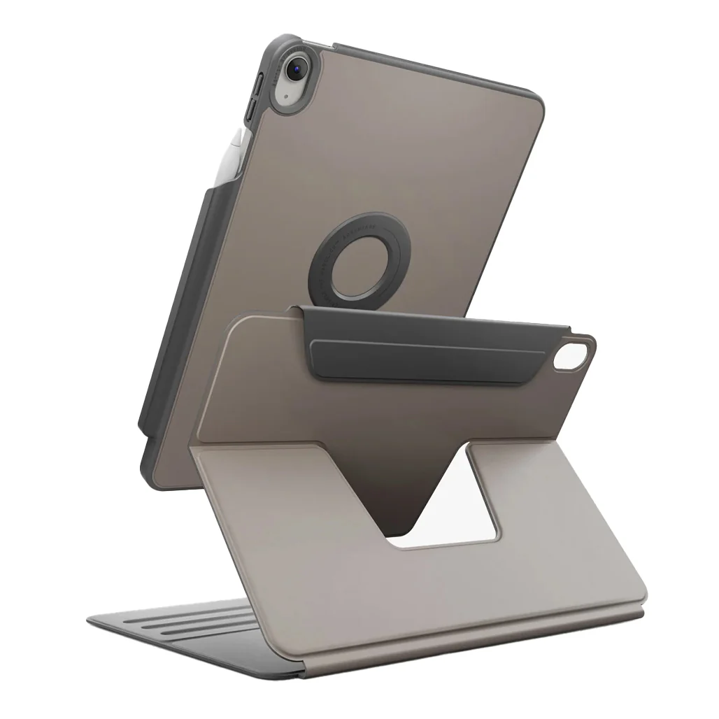 Uniq Rovus SnapMount Magnetic iPad Stand & Case for iPad (A16) - with Built-in Apple Pencil Holder – 360° Rotation & Multi-Angle Viewing - Image 14