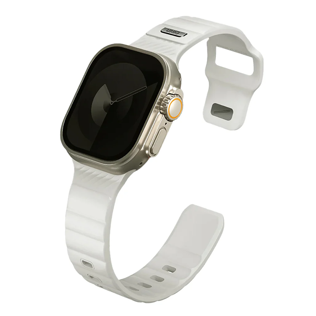 Uniq Stride Lume – High-Performance Glow-in-the-Dark FKM Sports Band for Apple Watch Ultra