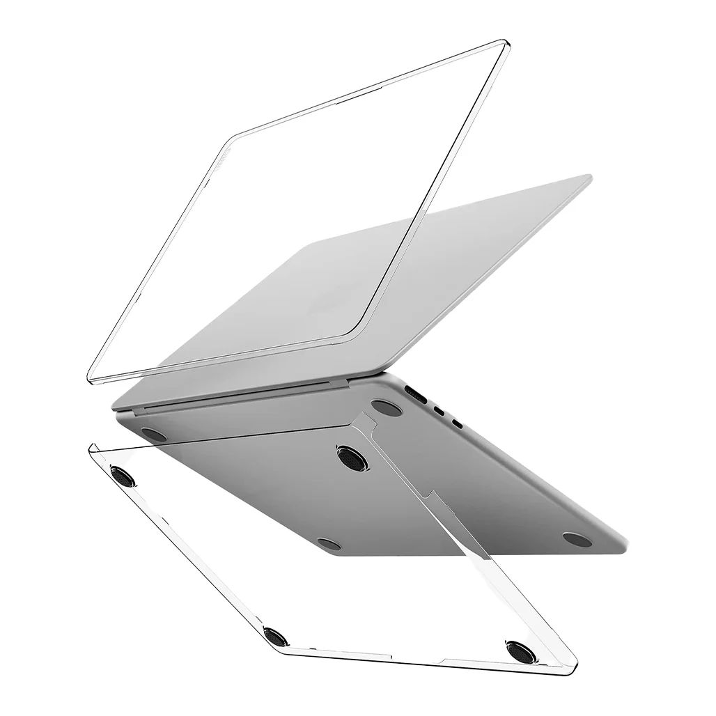 UNIQ VERO Ultra-Slim Clear Protective Case for MacBook Air 13" (M2, M3, M4) - Image 2